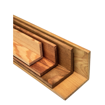Oiled Larch Cladding Trim - all colours