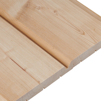 shiplap wood cladding - horizontal fix