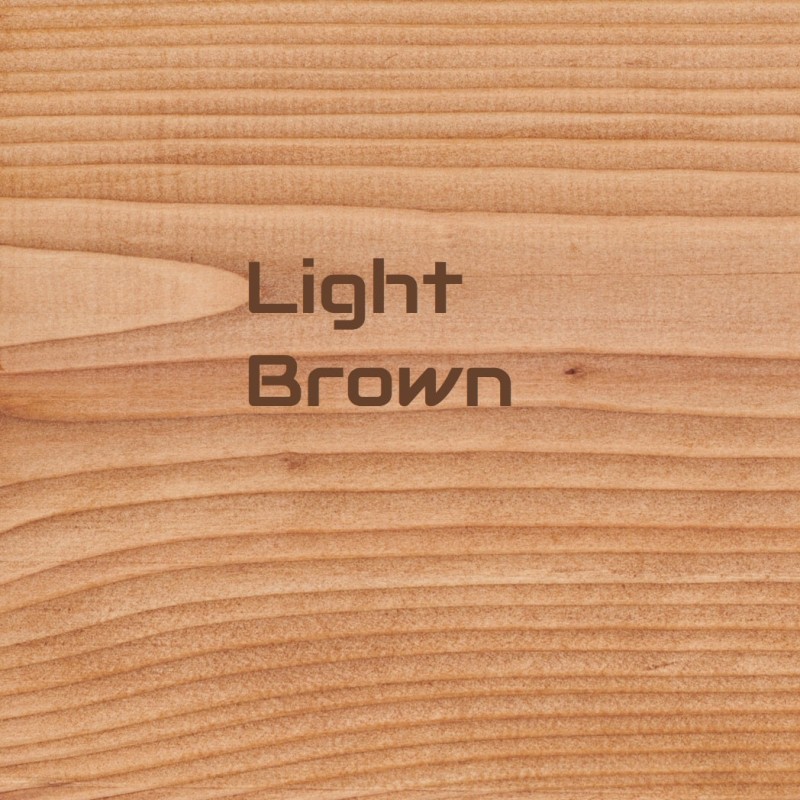 wood stain exterior - light brown swatch