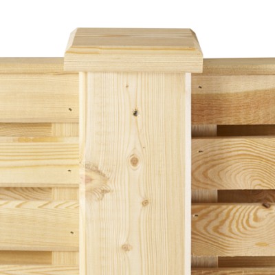 h post for timber fence panels